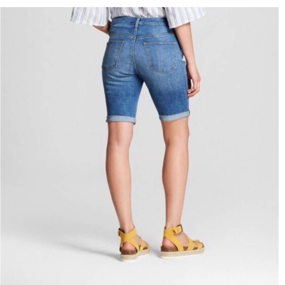 Universal Thread High-Rise Bermuda Jean Shorts - Picture 2 of 8
